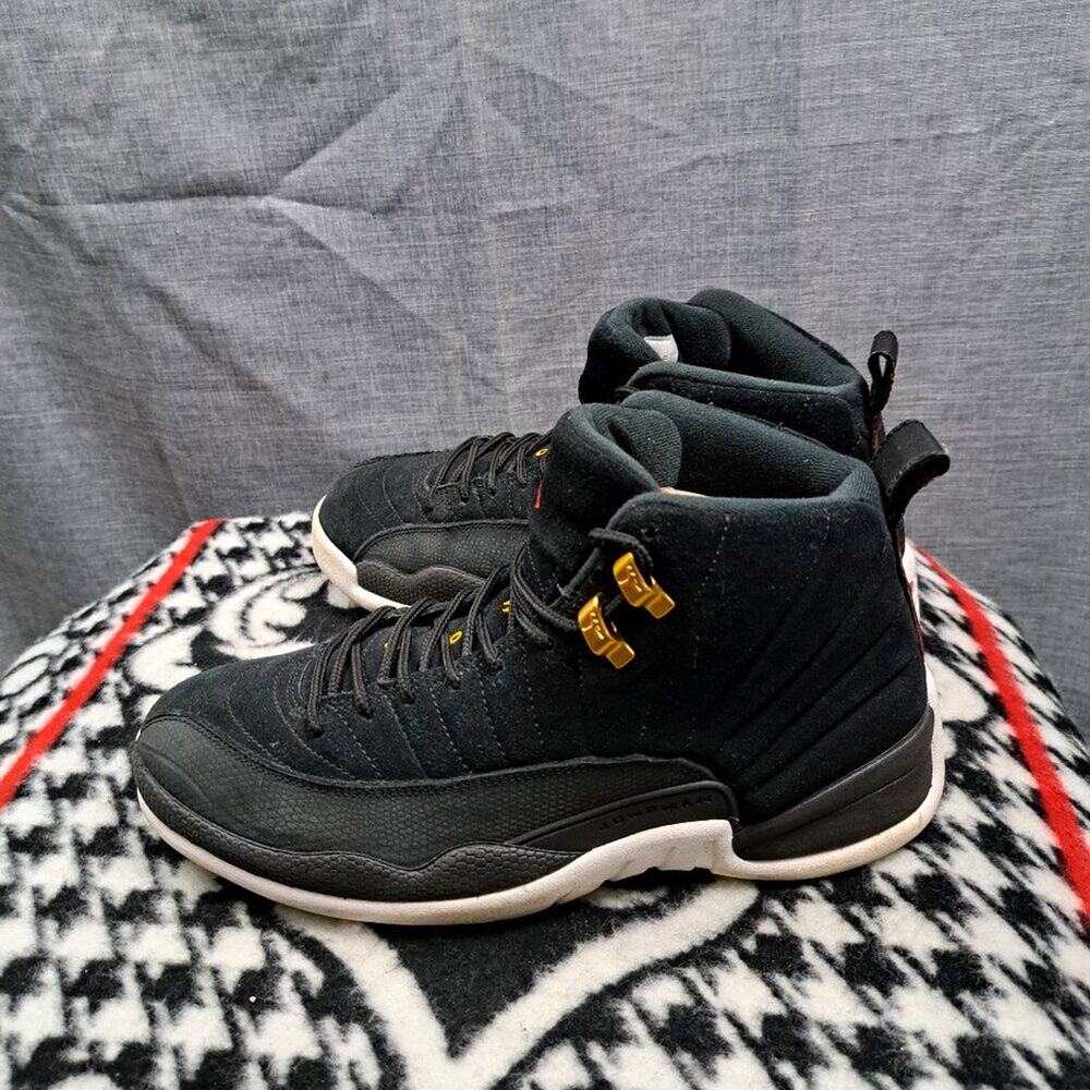 %Size 8 Nike Air Jordan 12 Retro Reverse Taxi 130690-017 Men AJ22